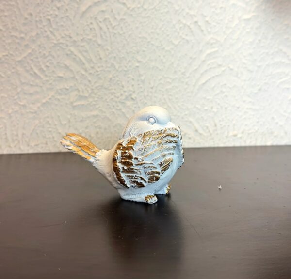 Gold Tone Bird Figurine - Set of 3 - Image 3