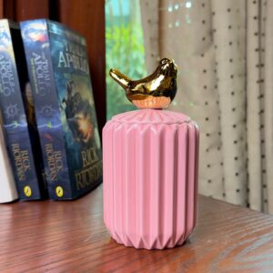 Ceramic Candy Jar with Lid