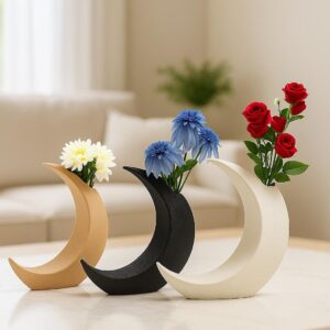 Crescent Moon Vase 1 pc