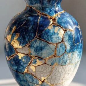 the Japanese art of repairing broken pottery