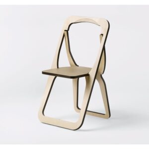 Beech wood folding chairs